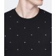 T-SHIRT EFFET CLOUTÉ