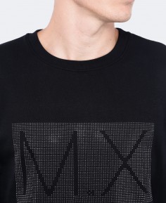 Sweatshirt avec micro studs