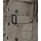 Manteau en gabardine de coton