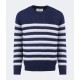 Pull avec des rayures