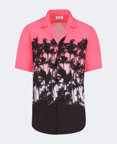 palm beach printed short sleeves shirt