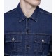 TWO MATERIAL DENIM JACKET
