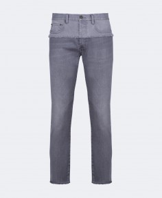 SLIM FIT WITH TWO MATERIAL JEANS