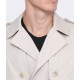 Manteau en gabardine de coton