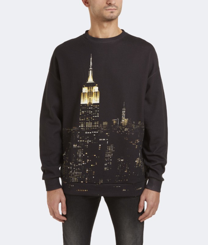 Sweatshirt imprimé Empire State Building