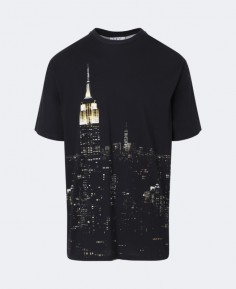 Tshirt oversize imprimé Empire State Building