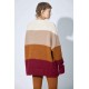 MOHAIR OVERSIZED STRIPES SWEATER