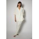CASUAL TROUSERS WITH THREAD EMBRODERY