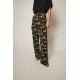 OVERSIZED TROUSERS WITH SIDE STRIPES AND ALL OVER PRINT