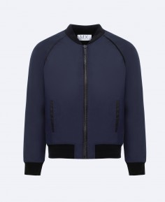 Blouson en gabardine peau de pêche