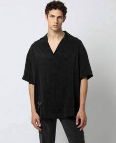 CHEMISE MANCHES COURTES AVEC BRODERIE