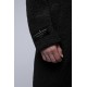 MANTEAU BOUCLETTE COL CHEMINEE