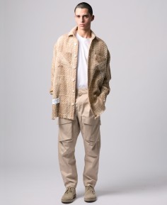 VESTE OVERSIZE EN TWEED