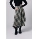 TWEED DRAPED SKIRT