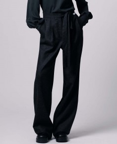 PANTALON OVERSIZE EN LAINE